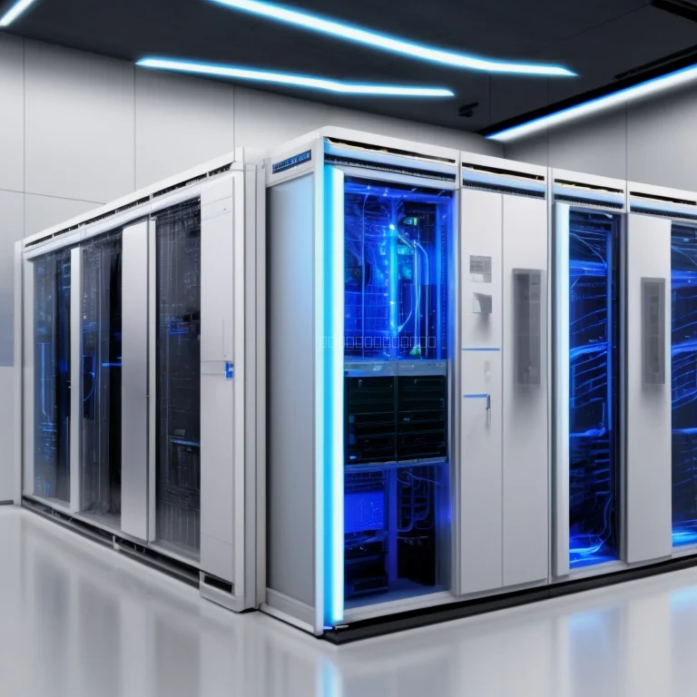 Rack-Kühlsystem mit KI